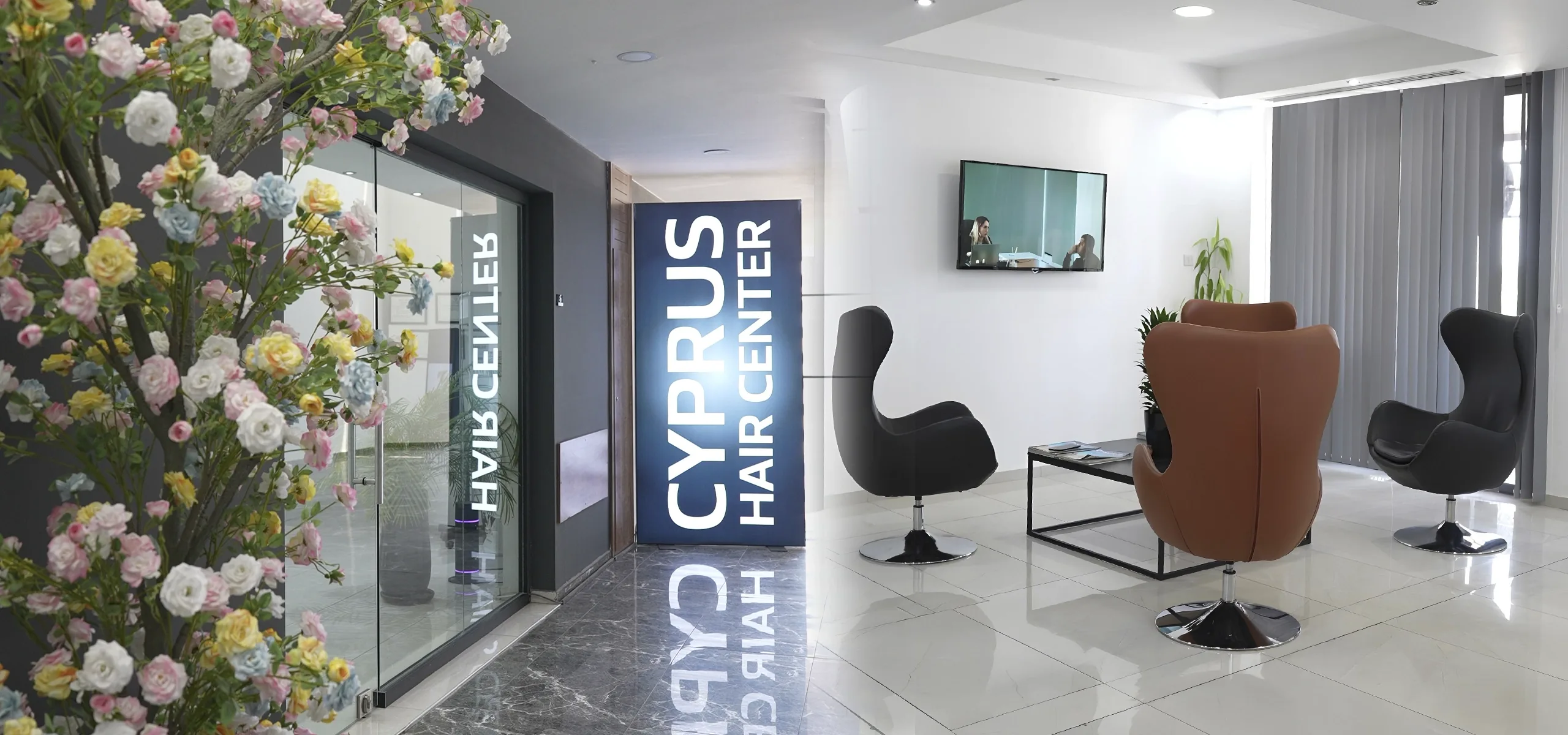 Inside Cyprus Hair Center
