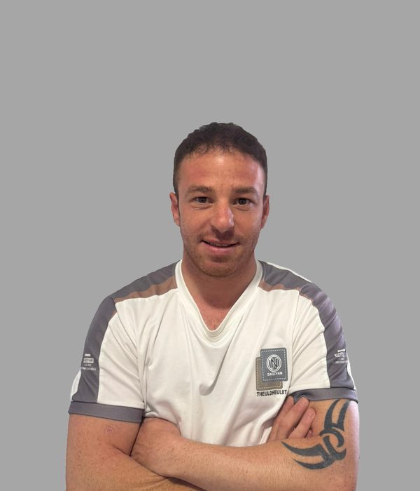 Hair transplant result, after